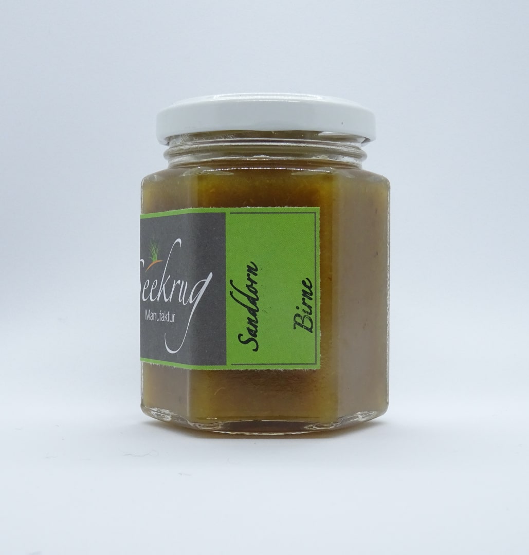 Sanddorn WildBIRNE -  Konfitüre  200g
