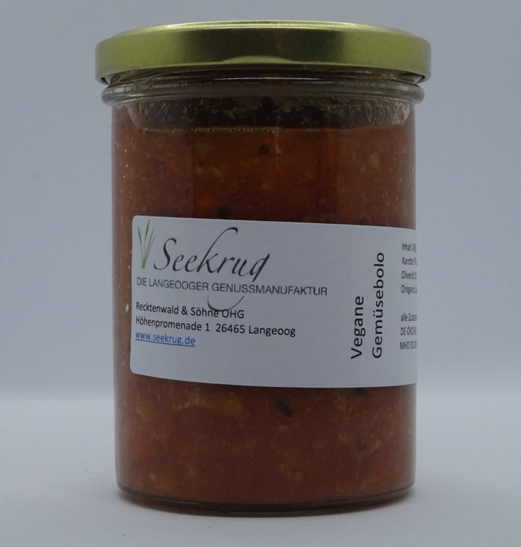 Vegane Gemüsebolo - 450g